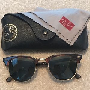 RayBan Tortoise ClubMaster Classic